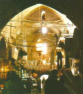 Im Suq von Aleppo