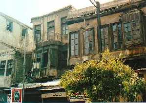 Leider keine Ausnahme-so sieht der größte Teil der Damaszener Altstadt aus